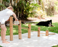 Bamboo Roll A Ball Track