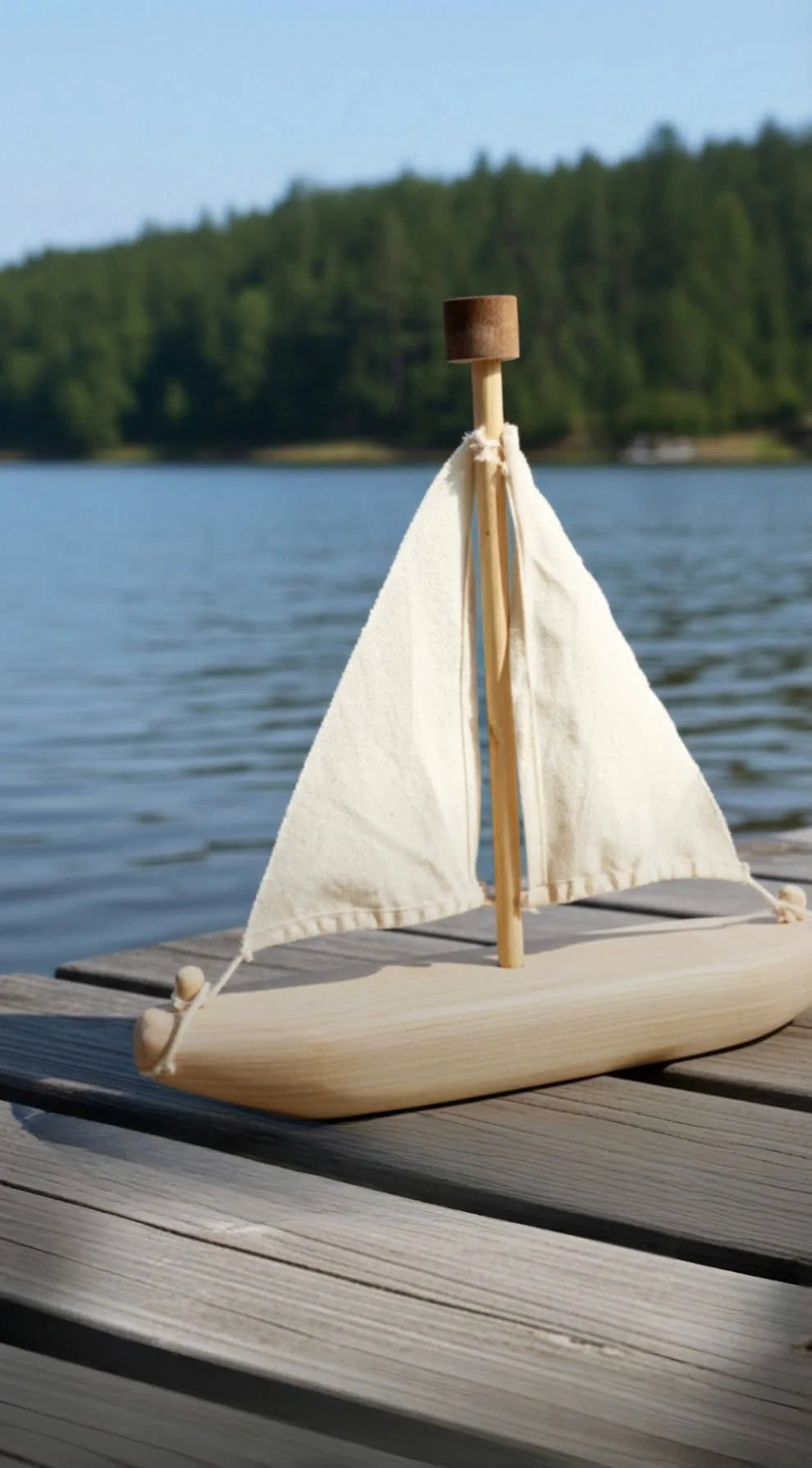 EcoVoyager Recycled Tree Sailing Boat