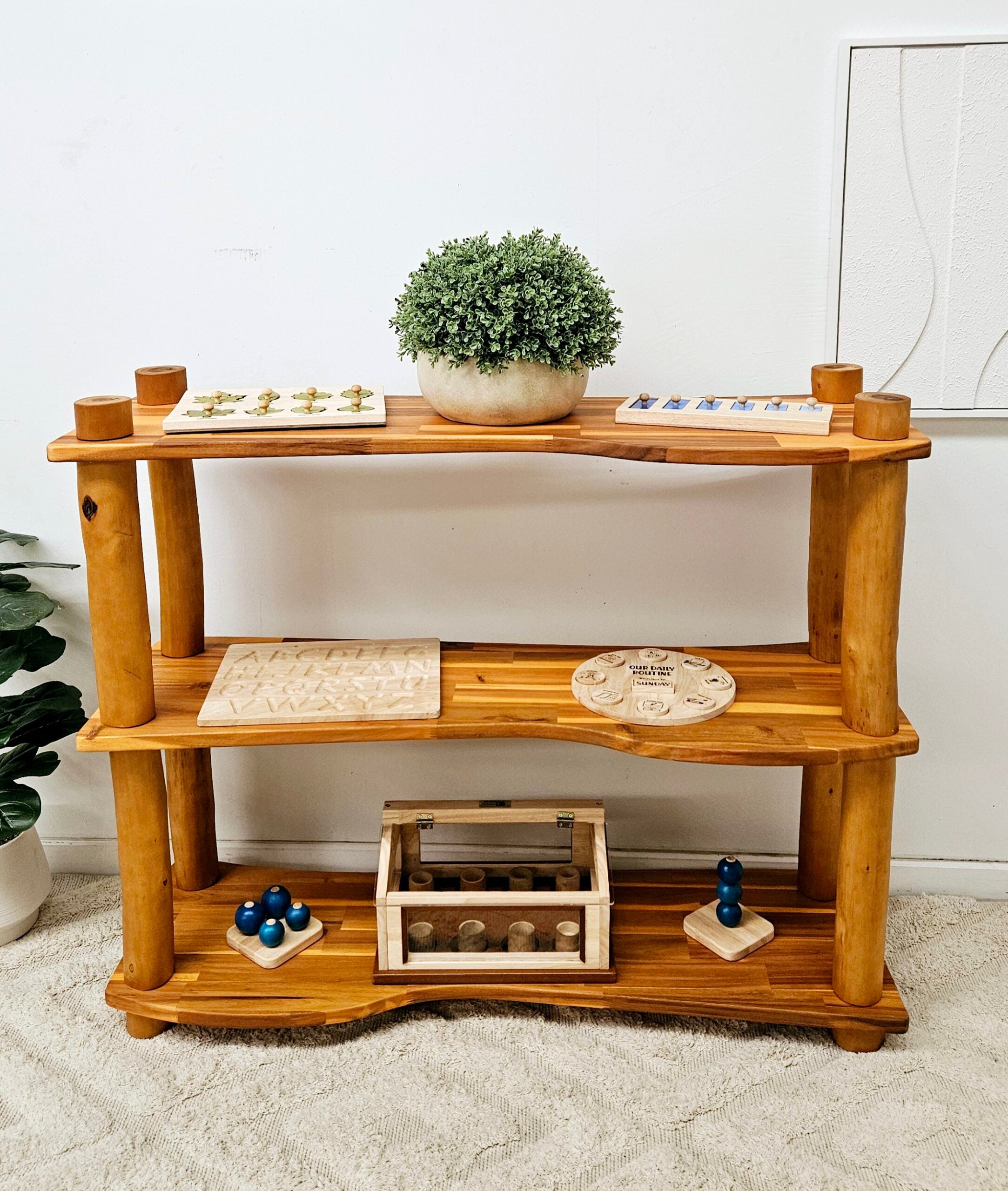 3 tier Tree Shelf