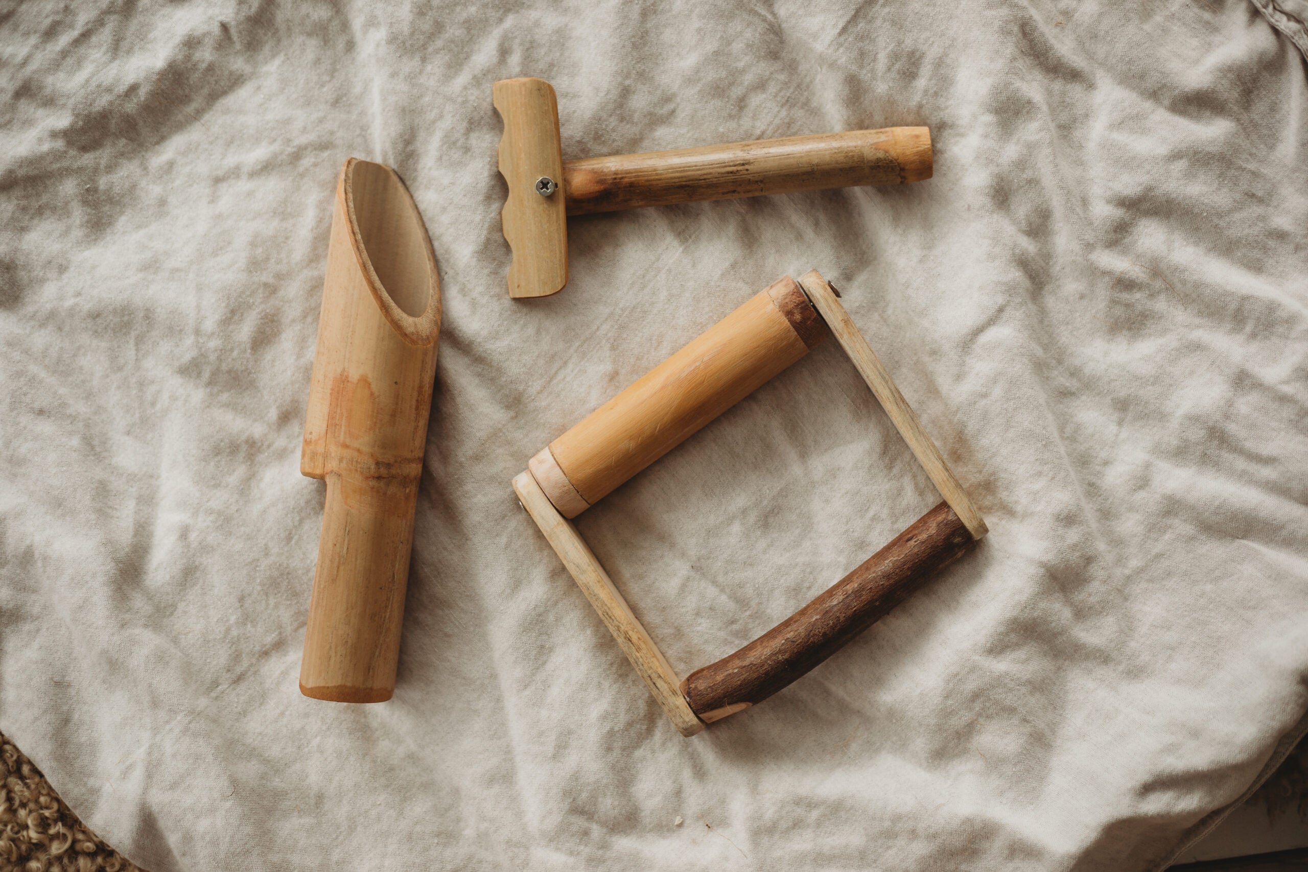 Bamboo Sand Play Set