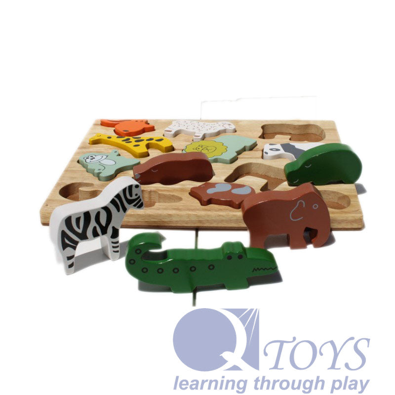 Animal Play Set and Puzzle