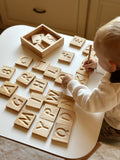 Capital Letter Spelling Tiles